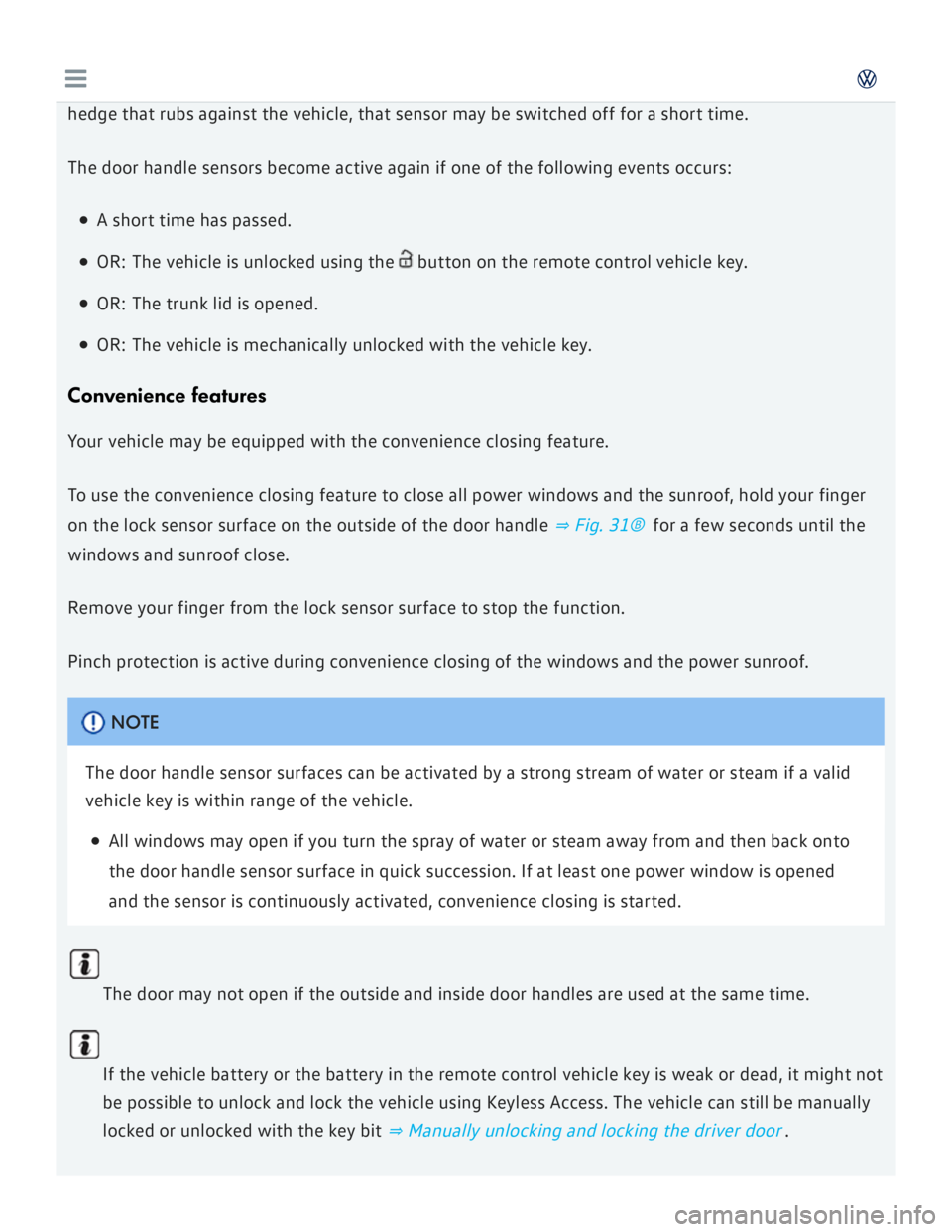 VOLKSWAGEN GOLF 2017  Owners Manual 