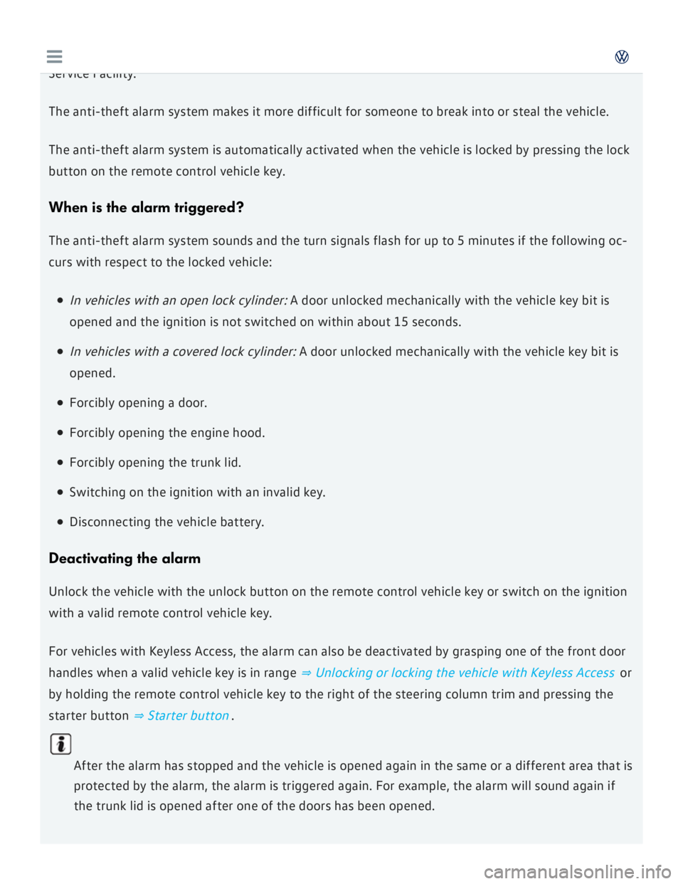 VOLKSWAGEN GOLF 2017  Owners Manual 