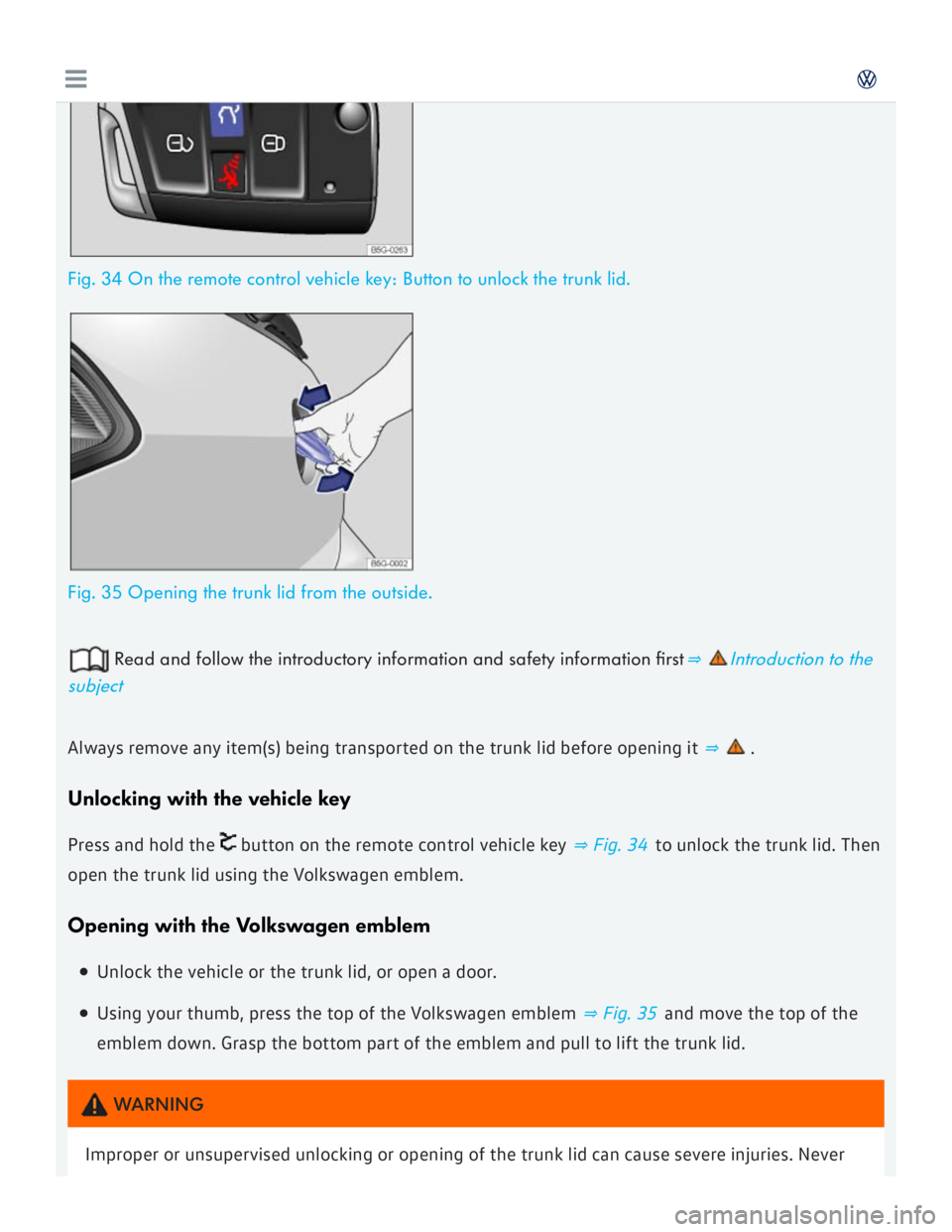 VOLKSWAGEN GOLF 2017  Owners Manual 