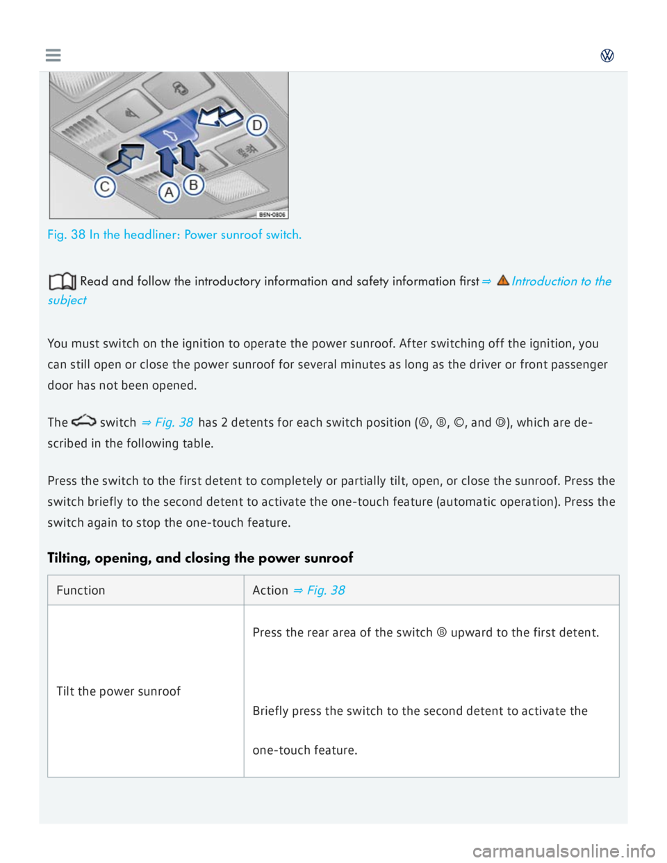 VOLKSWAGEN GOLF 2017  Owners Manual 