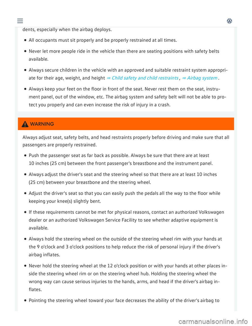 VOLKSWAGEN GOLF 2017  Owners Manual 