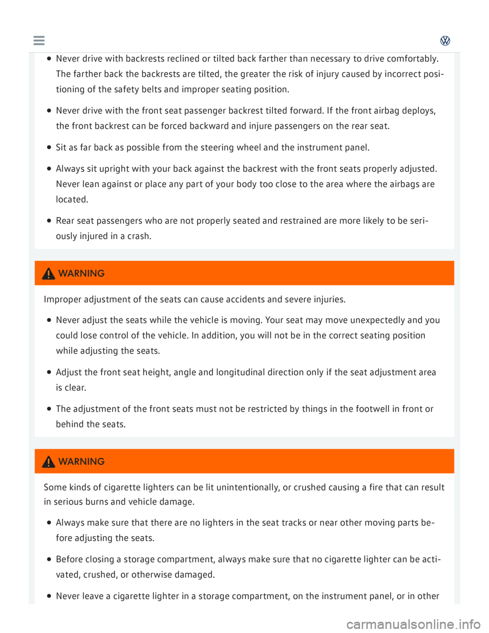 VOLKSWAGEN GOLF 2017  Owners Manual 