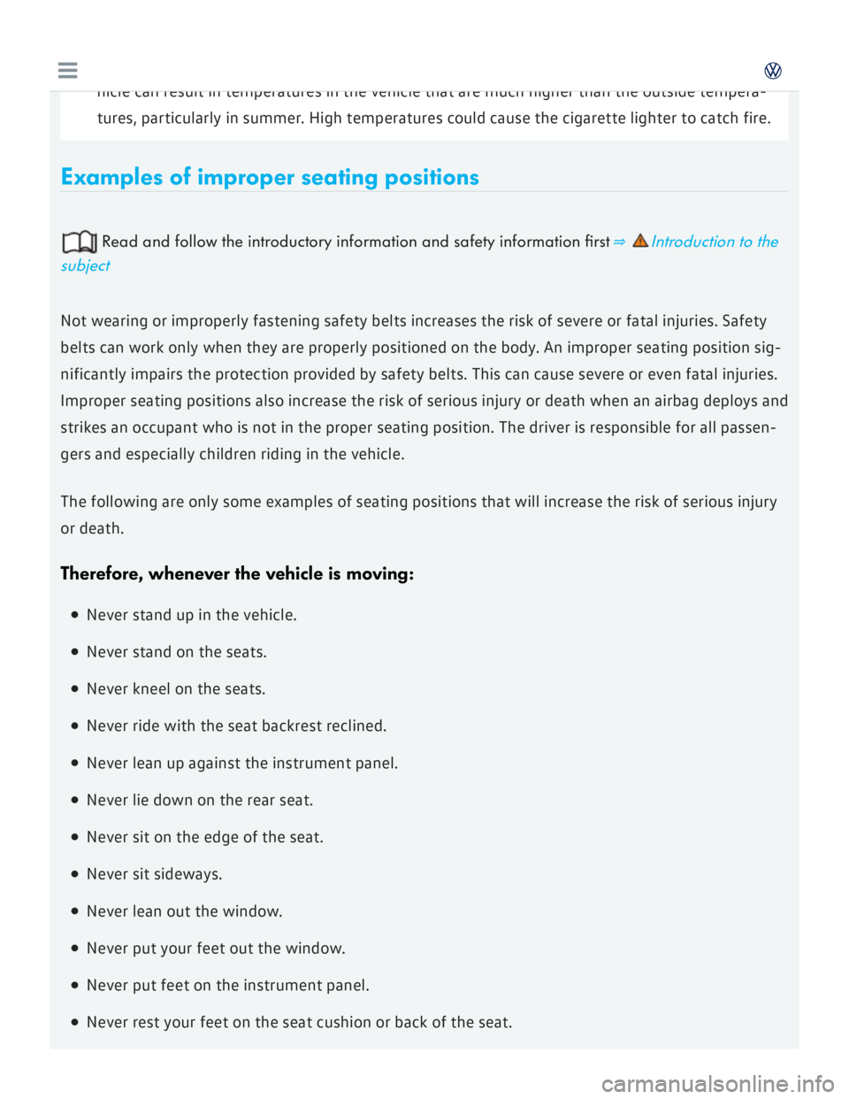 VOLKSWAGEN GOLF 2017  Owners Manual 