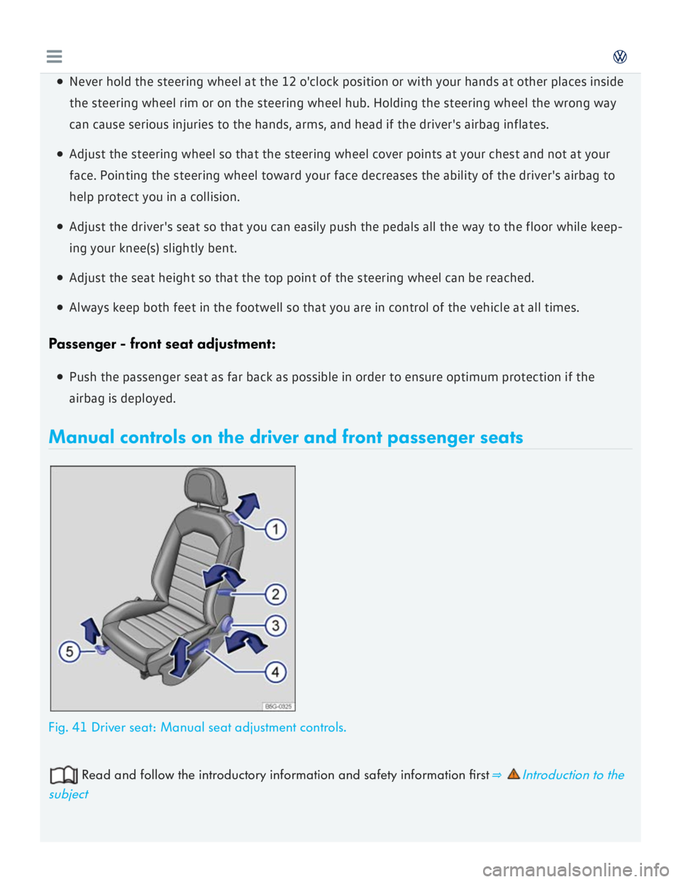VOLKSWAGEN GOLF 2017  Owners Manual 