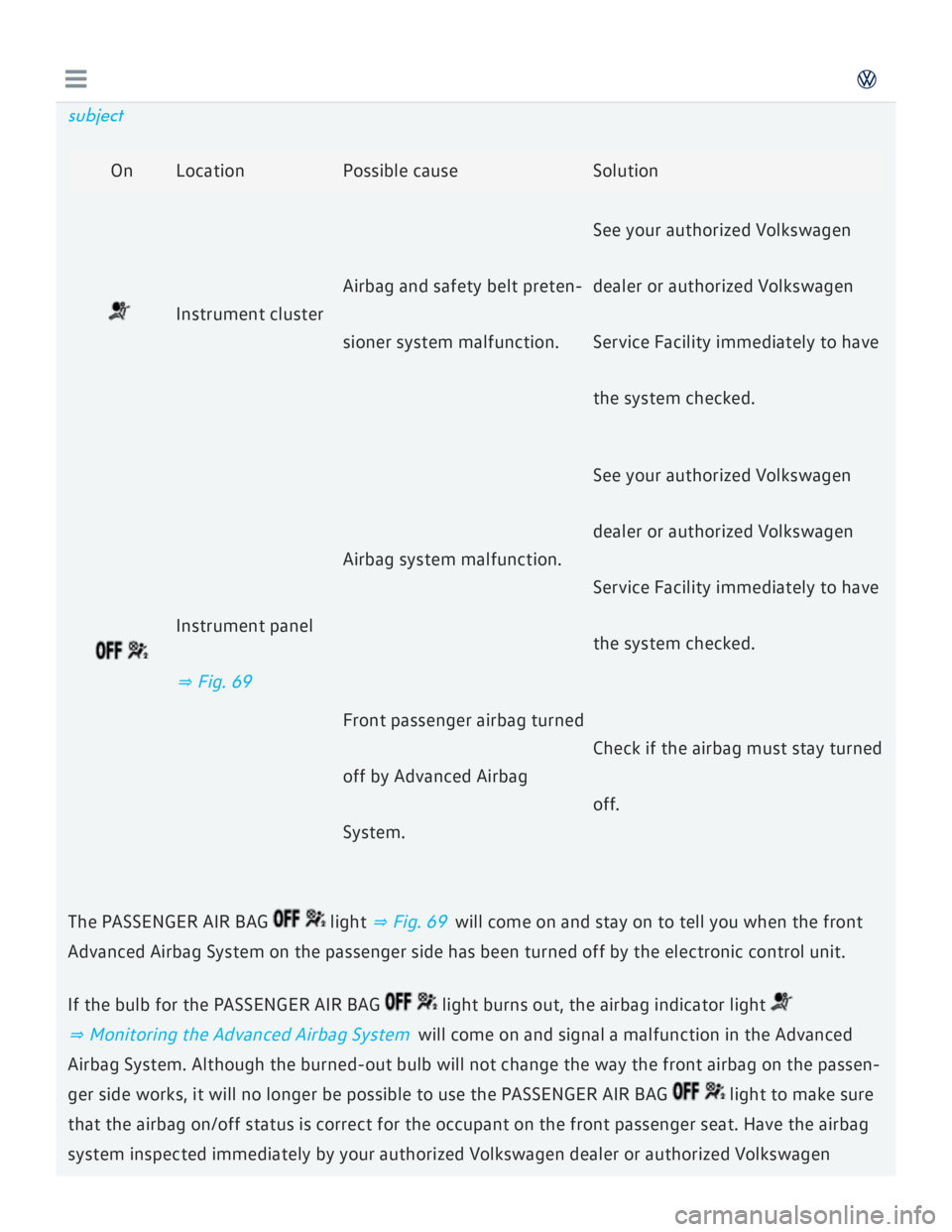 VOLKSWAGEN GOLF 2017  Owners Manual 