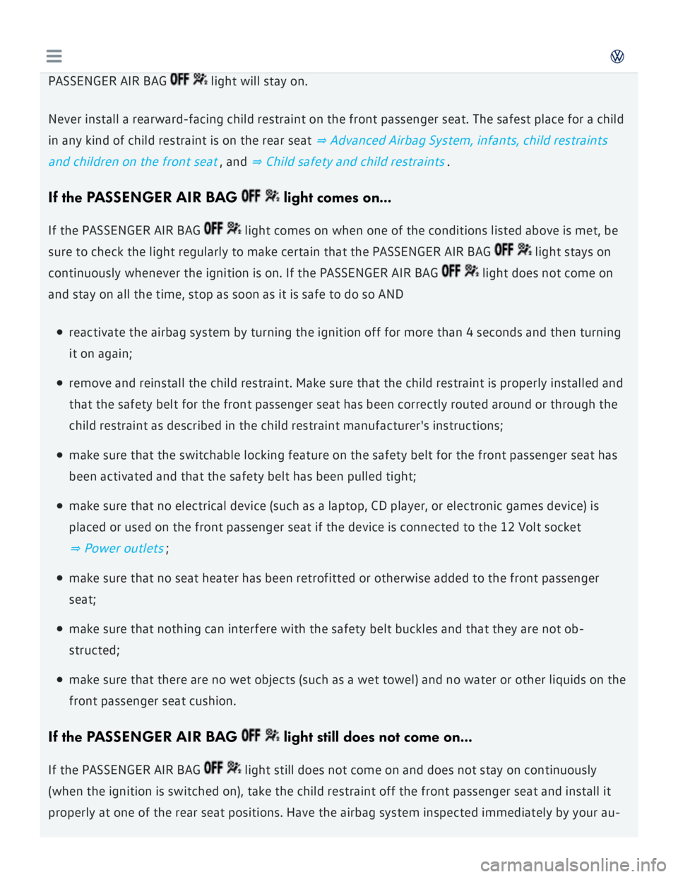 VOLKSWAGEN GOLF 2017  Owners Manual 