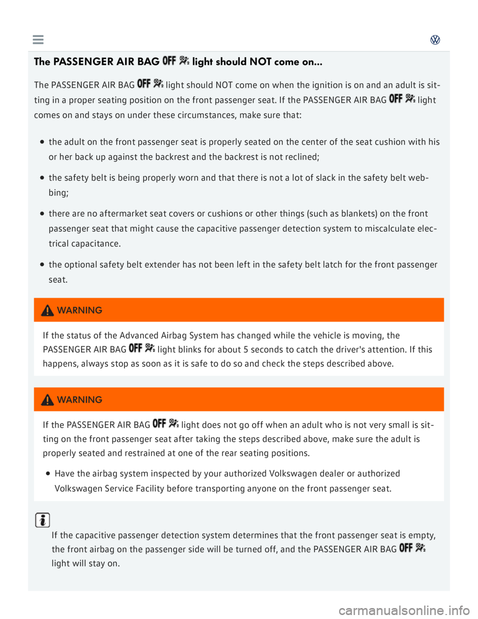 VOLKSWAGEN GOLF 2017  Owners Manual 