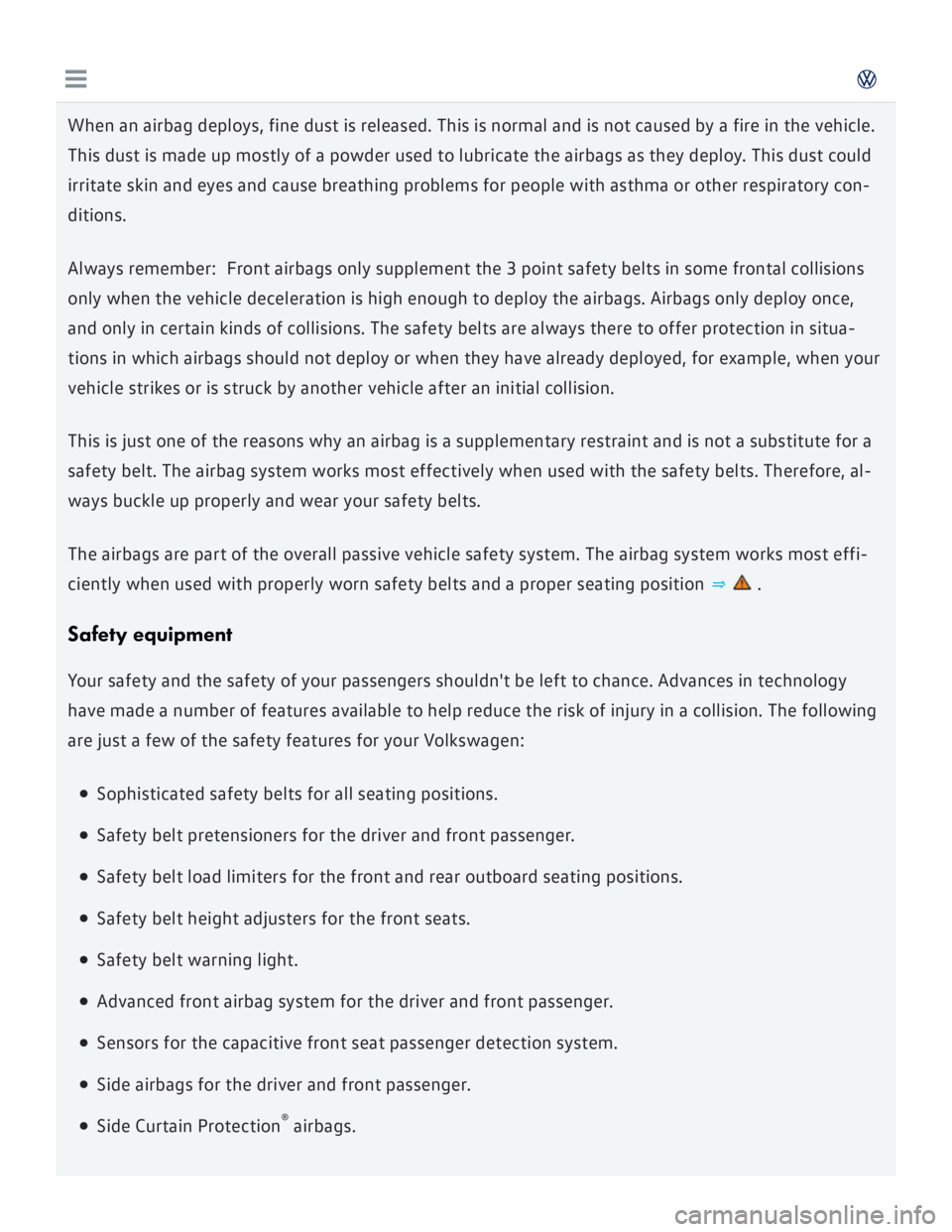 VOLKSWAGEN GOLF 2017  Owners Manual 