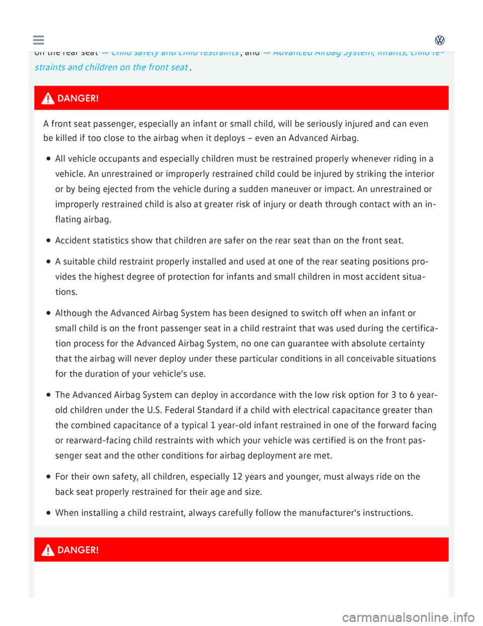 VOLKSWAGEN GOLF 2017  Owners Manual 