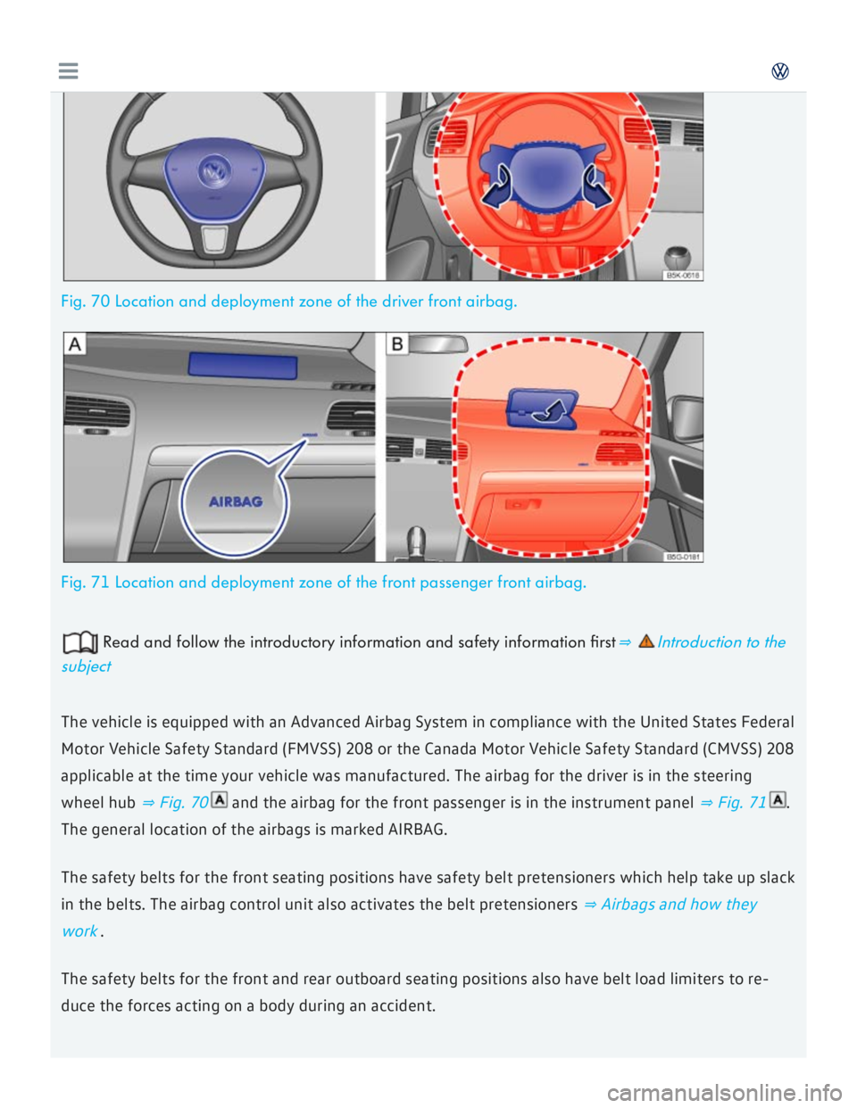 VOLKSWAGEN GOLF 2017  Owners Manual 