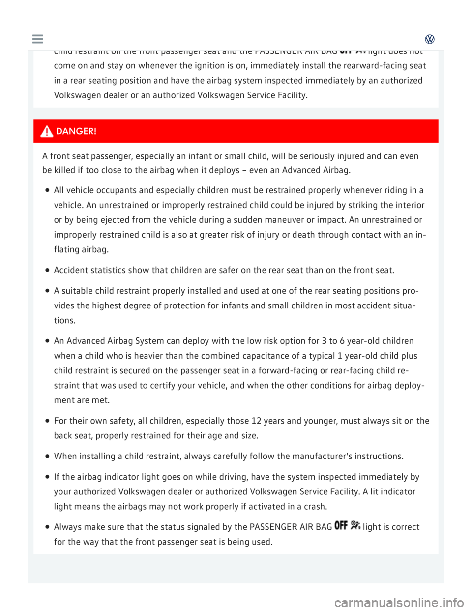 VOLKSWAGEN GOLF 2017  Owners Manual 