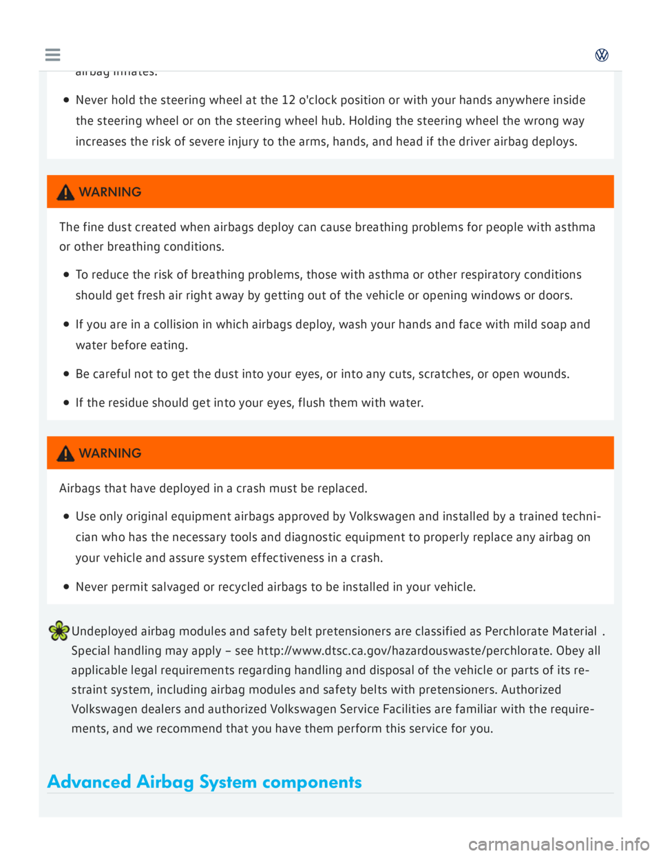VOLKSWAGEN GOLF 2017  Owners Manual 