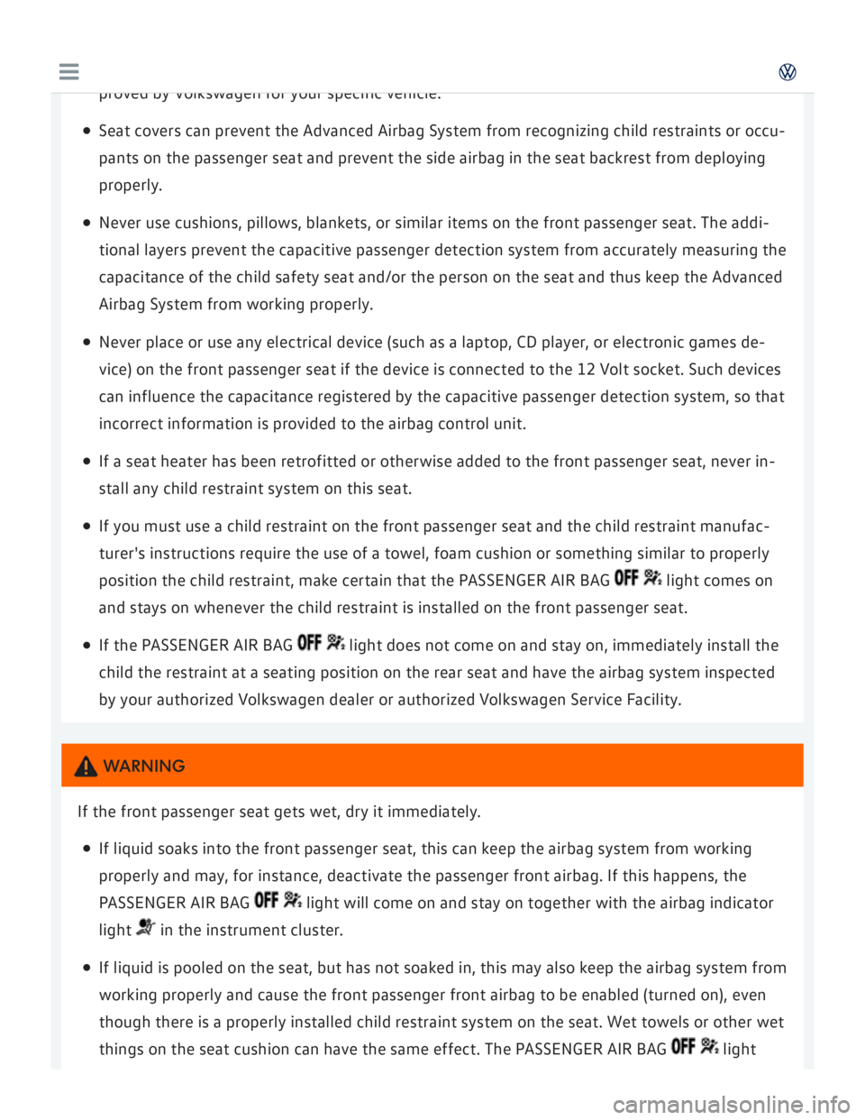 VOLKSWAGEN GOLF 2017  Owners Manual 
