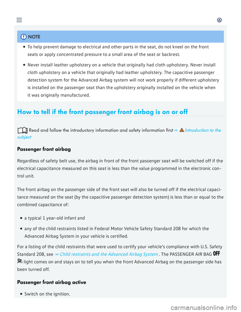 VOLKSWAGEN GOLF 2017  Owners Manual 
