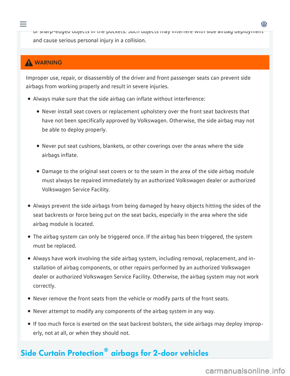 VOLKSWAGEN GOLF 2017  Owners Manual 