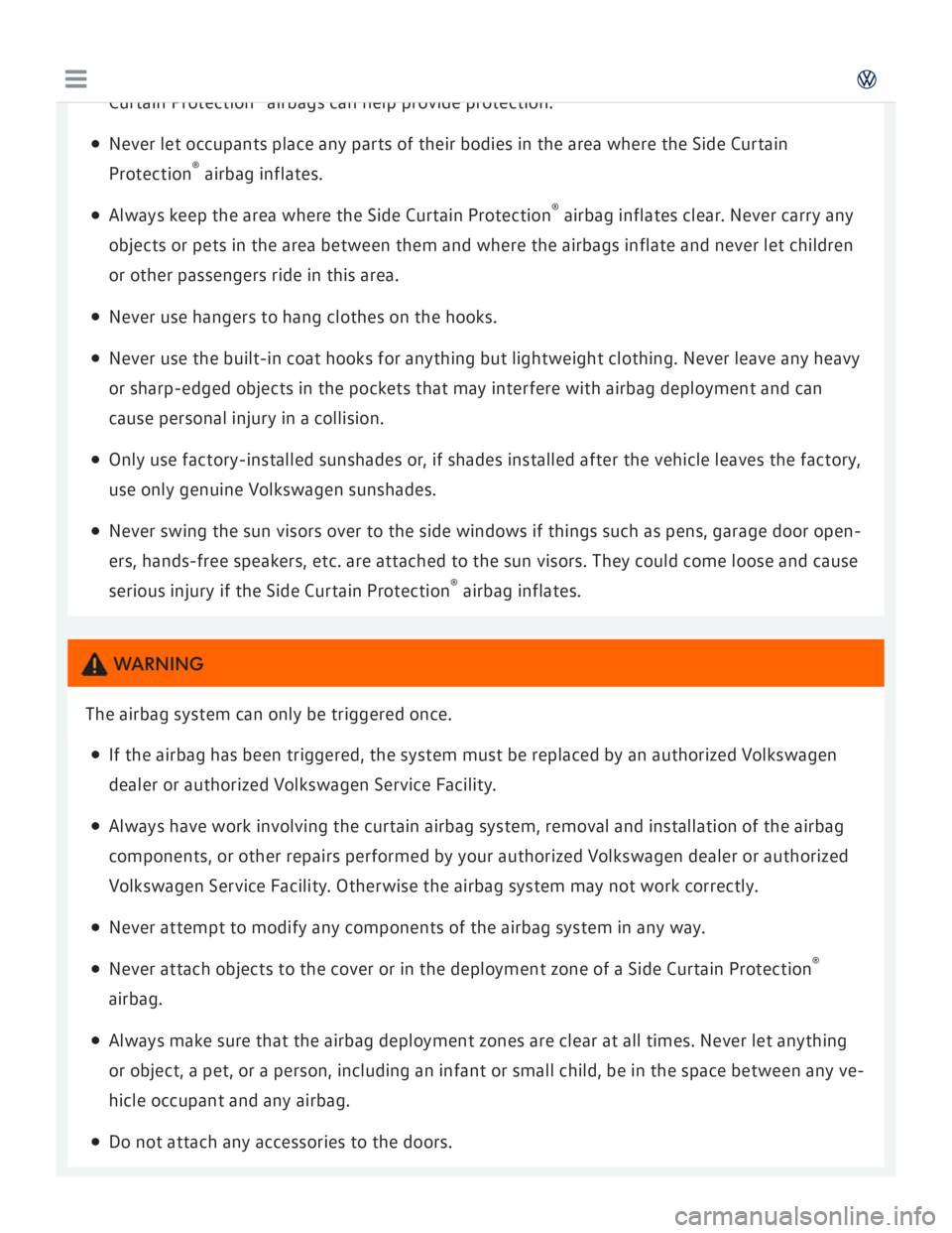 VOLKSWAGEN GOLF 2017  Owners Manual 