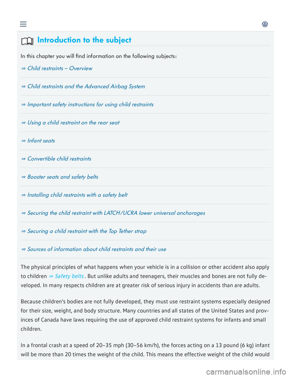 VOLKSWAGEN GOLF 2017  Owners Manual 