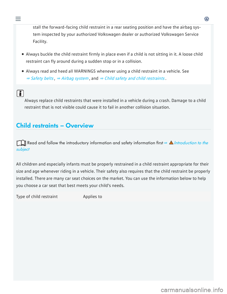 VOLKSWAGEN GOLF 2017  Owners Manual 