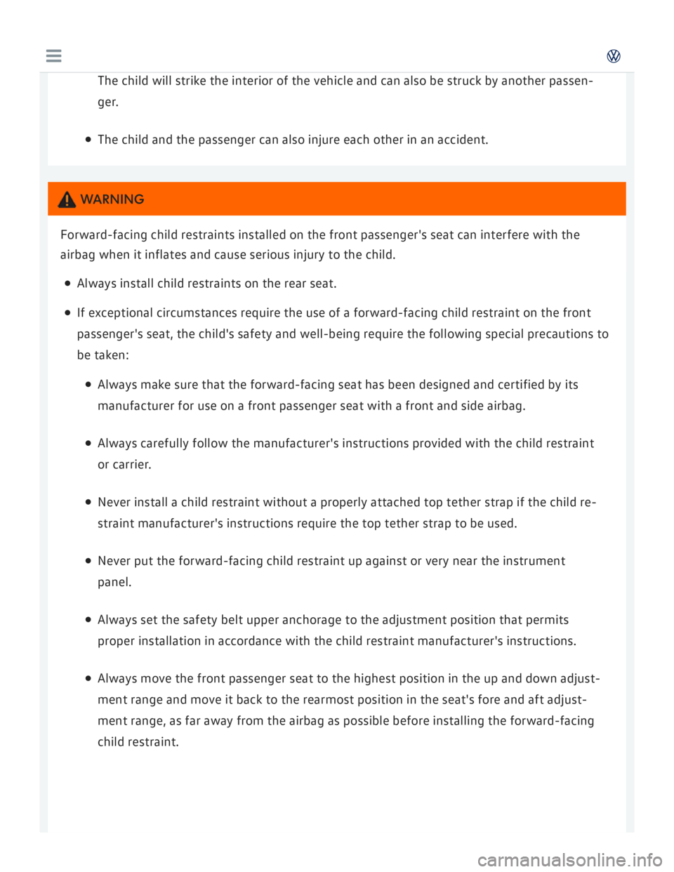 VOLKSWAGEN GOLF 2017  Owners Manual 