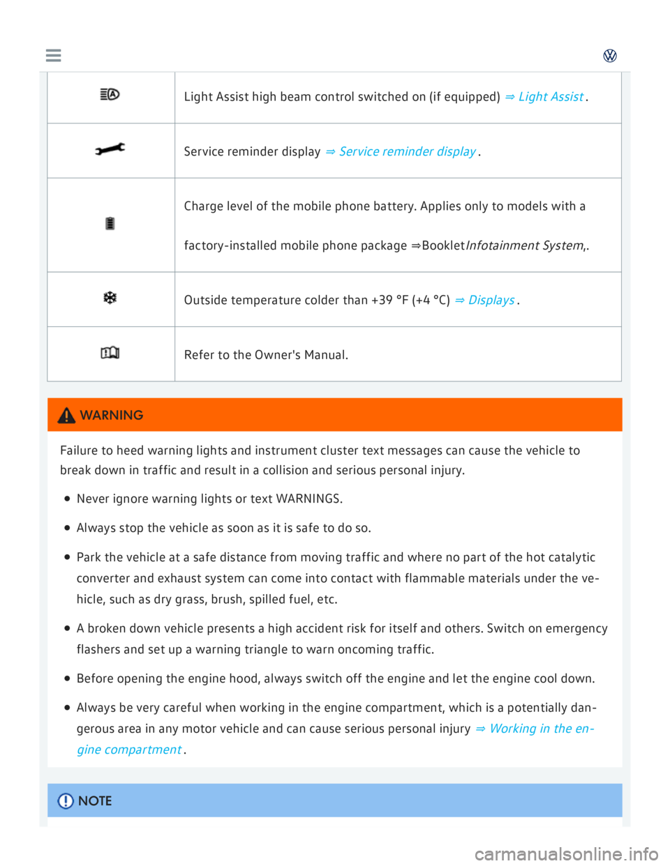 VOLKSWAGEN GOLF 2017  Owners Manual 