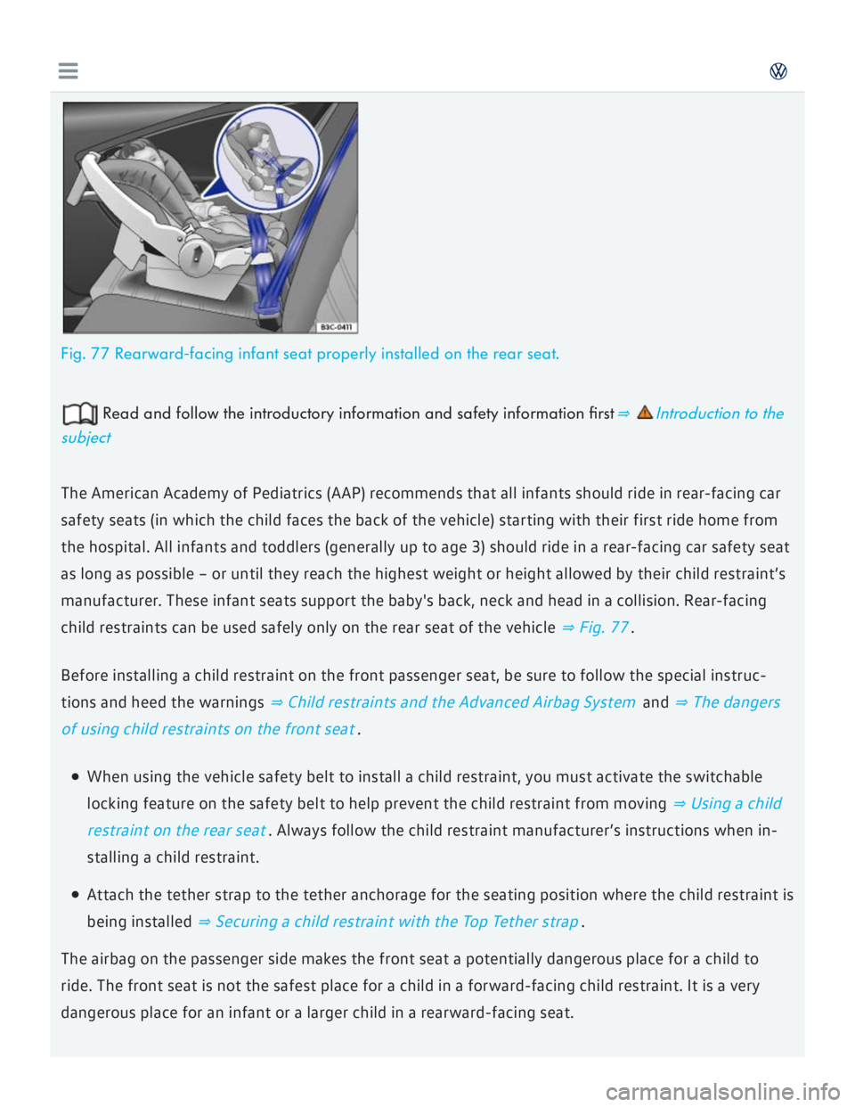 VOLKSWAGEN GOLF 2017  Owners Manual 