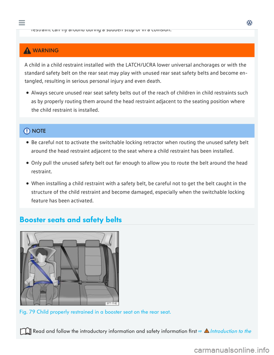 VOLKSWAGEN GOLF 2017  Owners Manual 