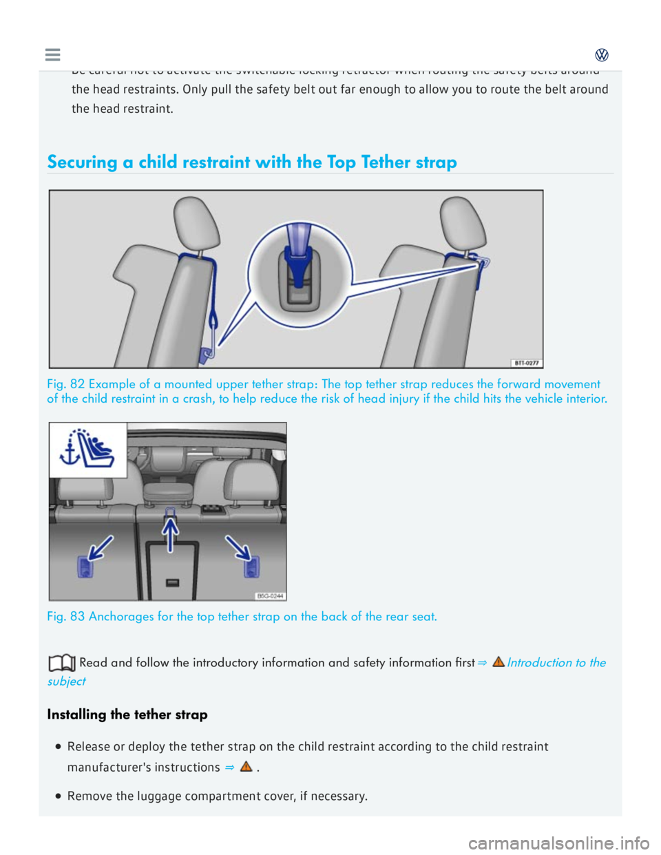 VOLKSWAGEN GOLF 2017  Owners Manual 