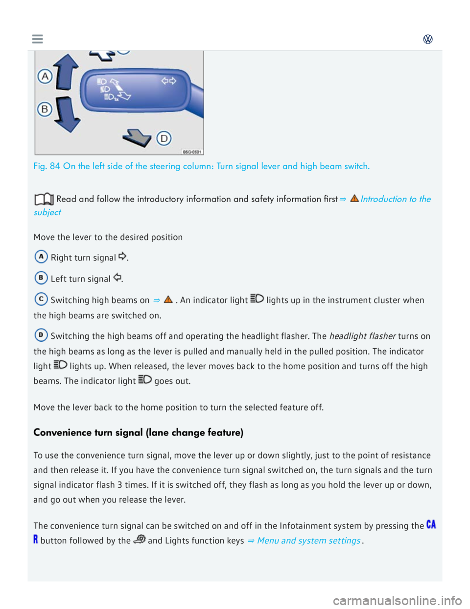 VOLKSWAGEN GOLF 2017  Owners Manual 