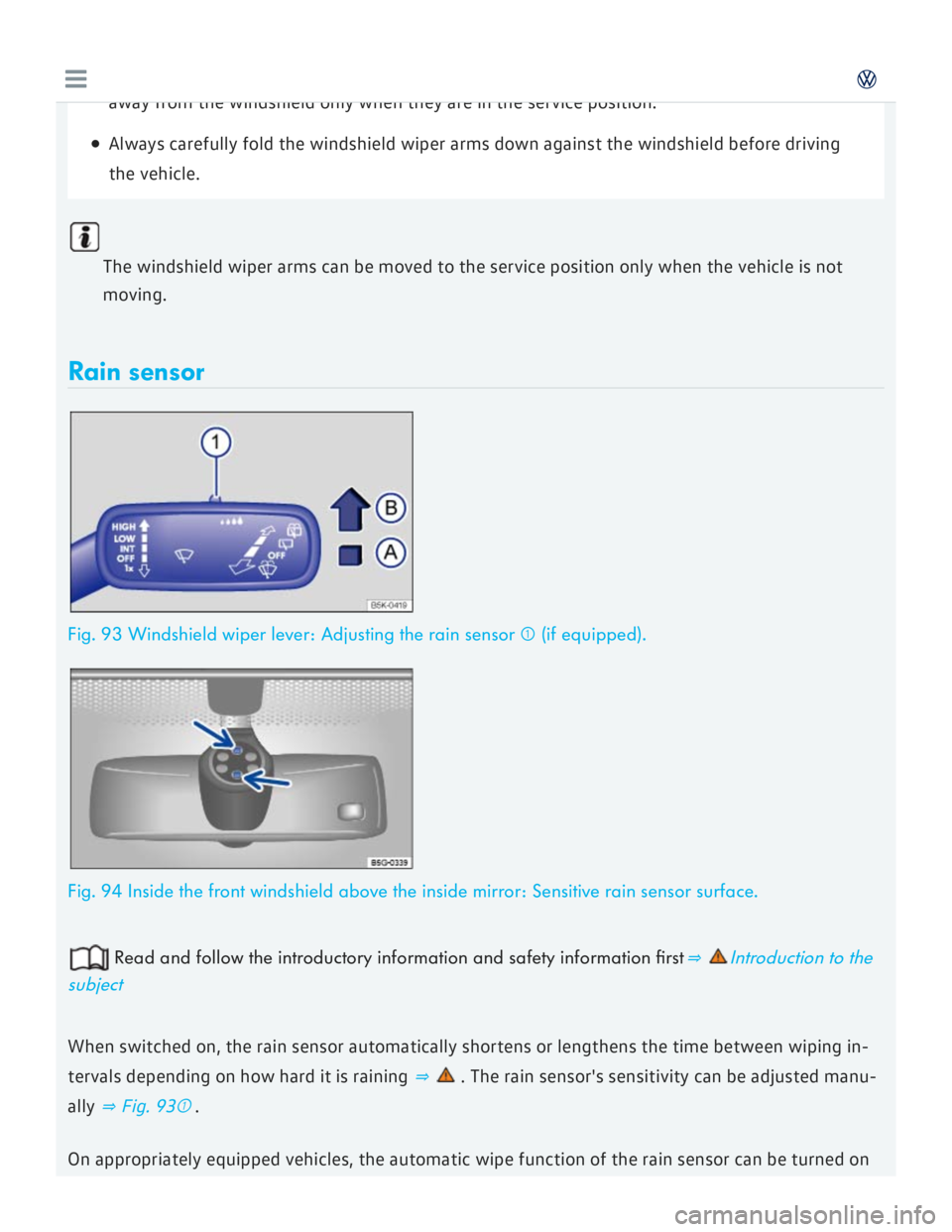 VOLKSWAGEN GOLF 2017  Owners Manual 