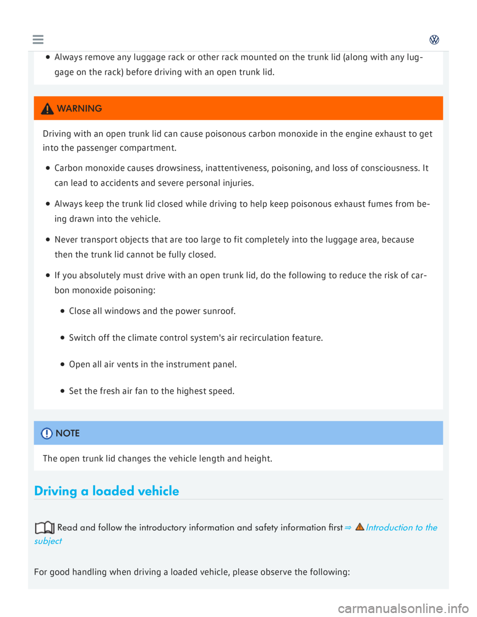 VOLKSWAGEN GOLF 2017  Owners Manual 