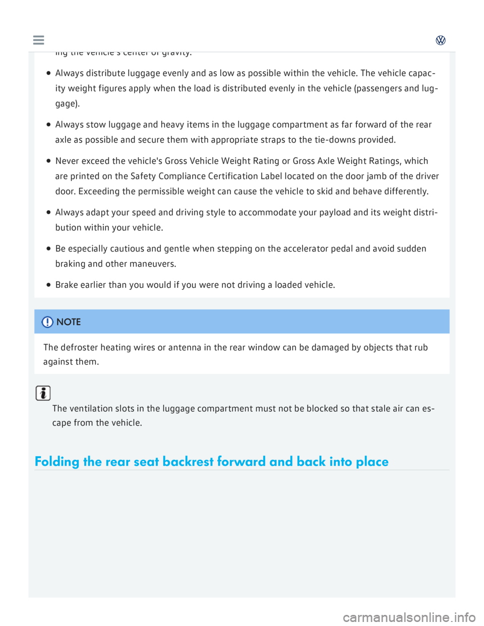 VOLKSWAGEN GOLF 2017  Owners Manual 