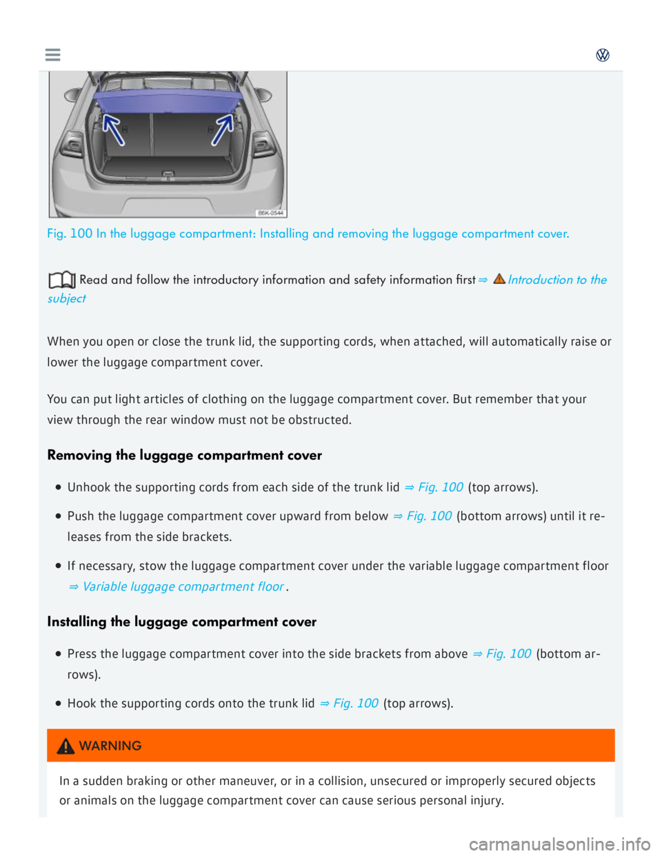 VOLKSWAGEN GOLF 2017  Owners Manual 