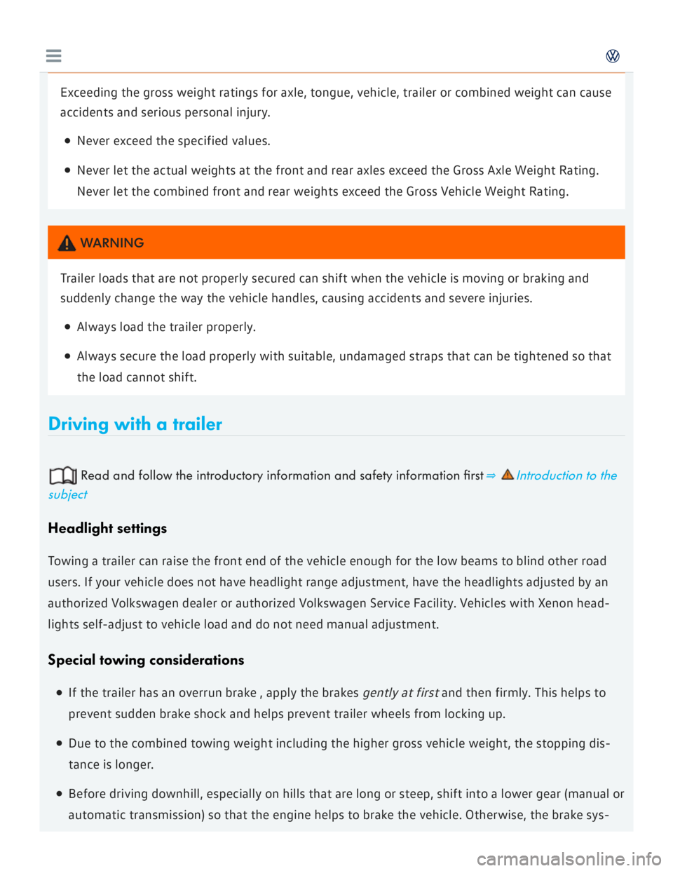 VOLKSWAGEN GOLF 2017  Owners Manual 