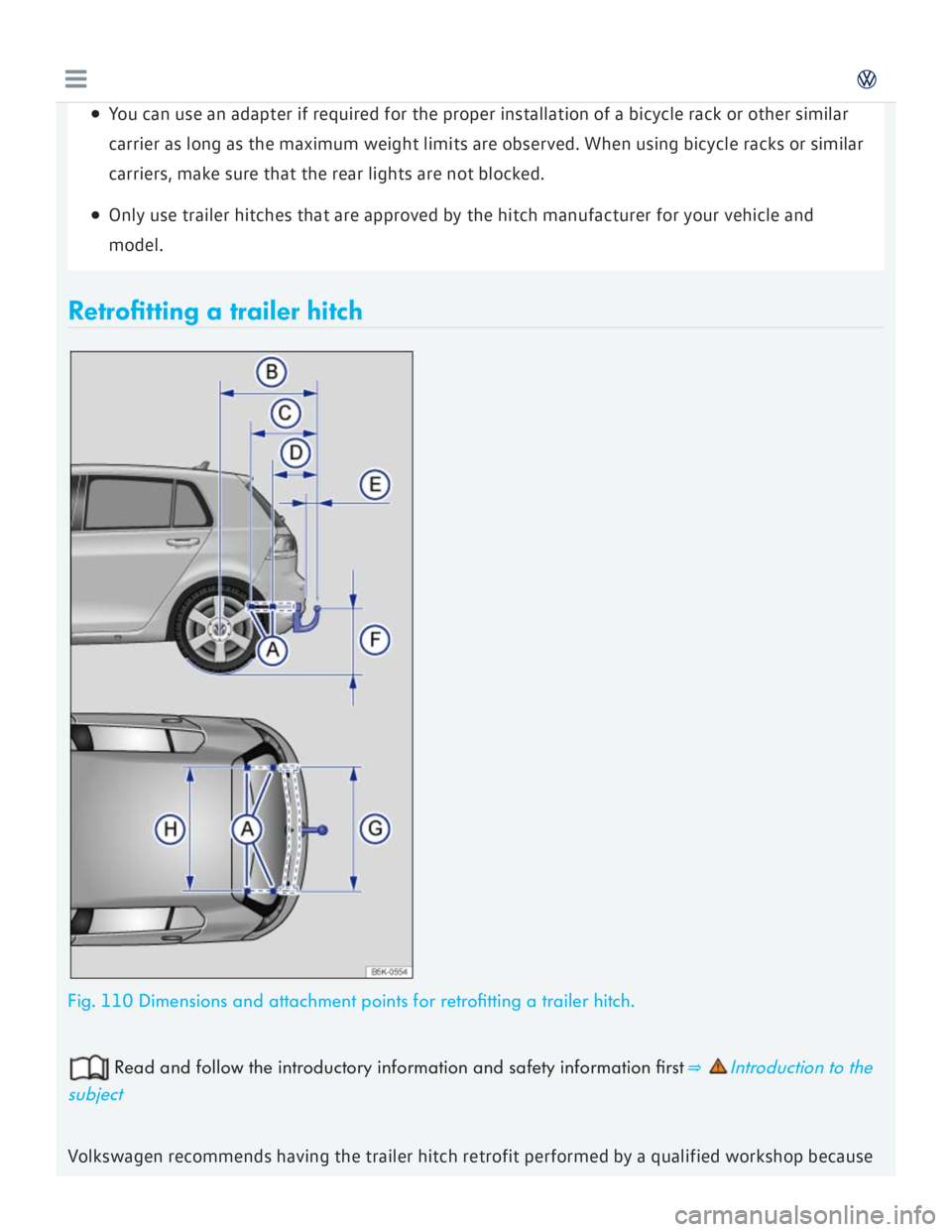 VOLKSWAGEN GOLF 2017  Owners Manual 