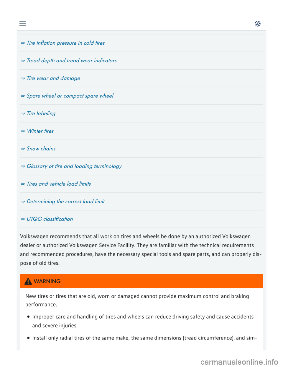 VOLKSWAGEN GOLF 2017  Owners Manual 