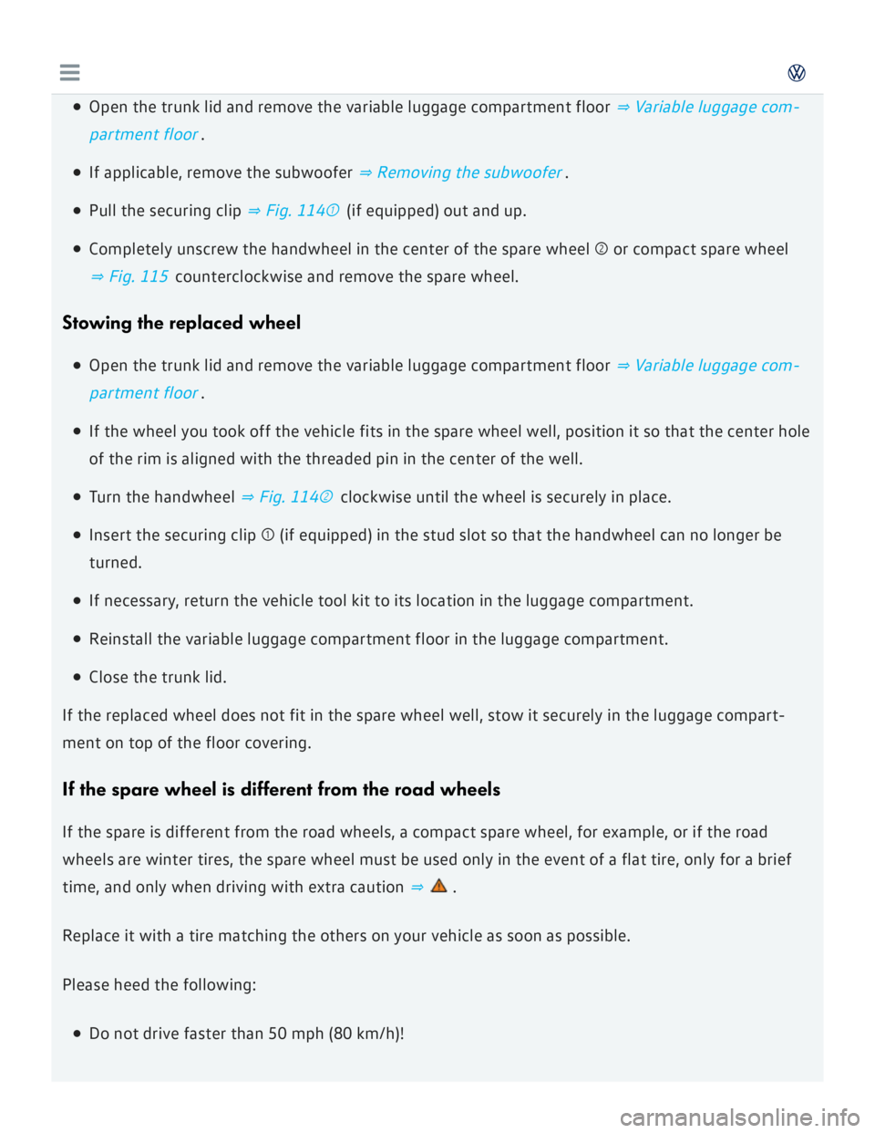 VOLKSWAGEN GOLF 2017  Owners Manual 