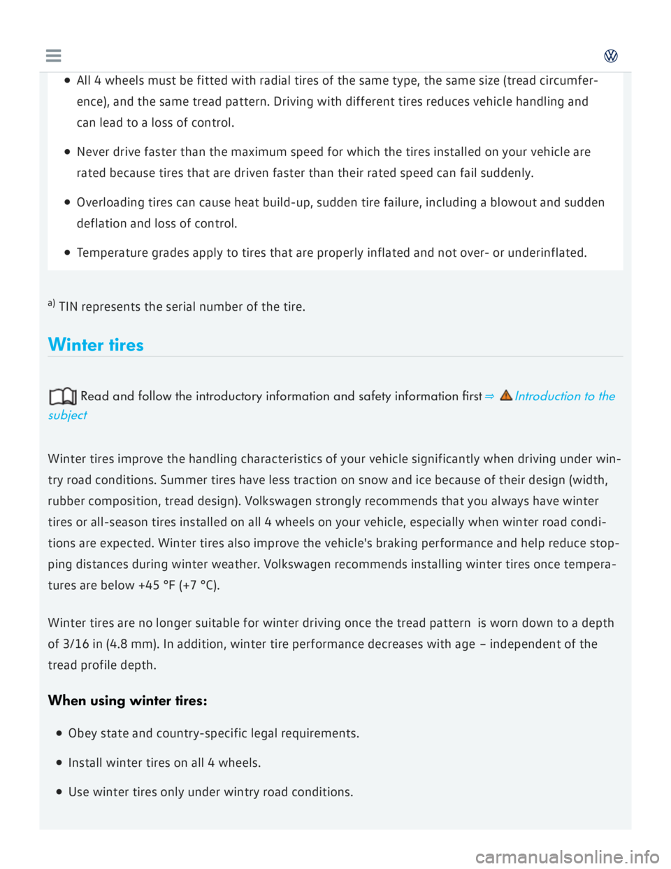 VOLKSWAGEN GOLF 2017  Owners Manual 