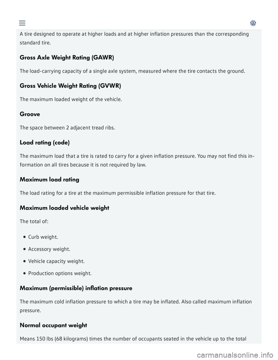 VOLKSWAGEN GOLF 2017  Owners Manual 
