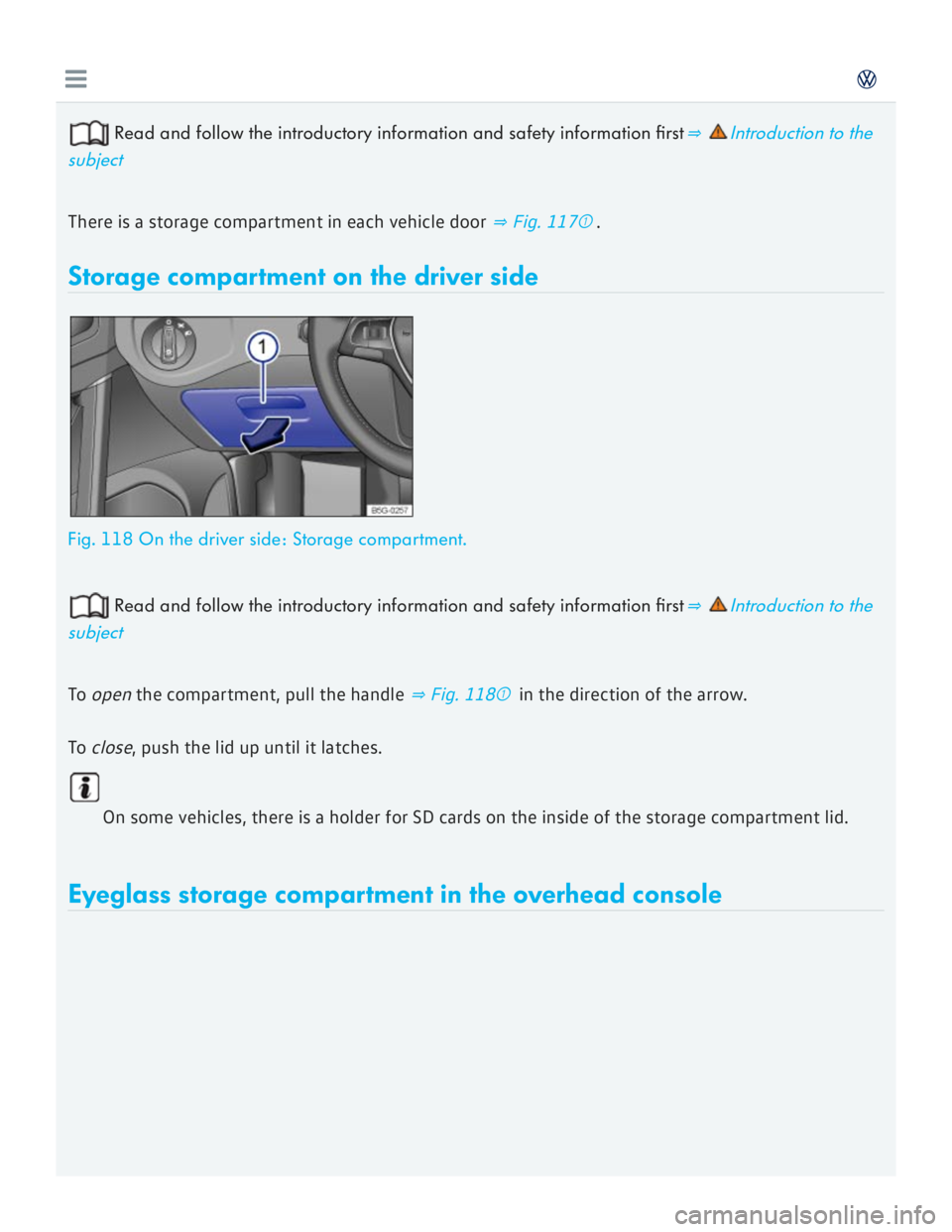 VOLKSWAGEN GOLF 2017  Owners Manual 