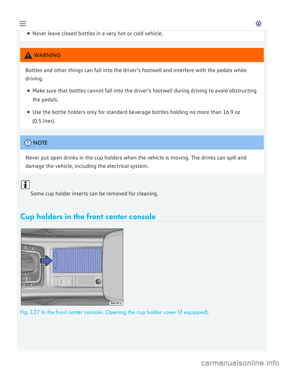 VOLKSWAGEN GOLF 2017  Owners Manual 