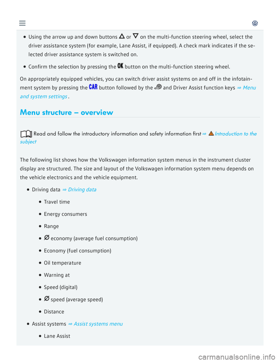 VOLKSWAGEN GOLF 2017  Owners Manual 