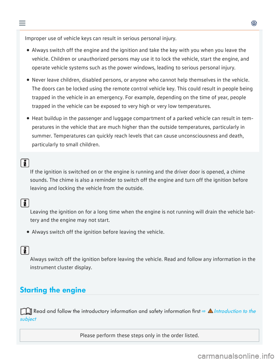 VOLKSWAGEN GOLF 2017  Owners Manual 