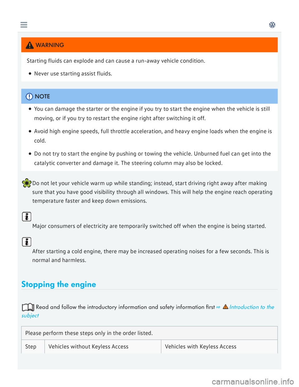 VOLKSWAGEN GOLF 2017  Owners Manual 