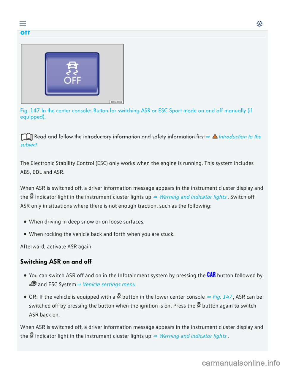 VOLKSWAGEN GOLF 2017  Owners Manual 