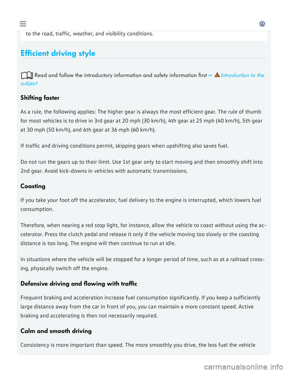 VOLKSWAGEN GOLF 2017  Owners Manual 