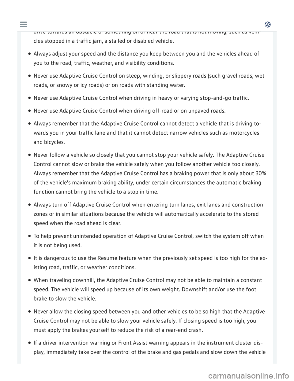 VOLKSWAGEN GOLF 2017  Owners Manual 
