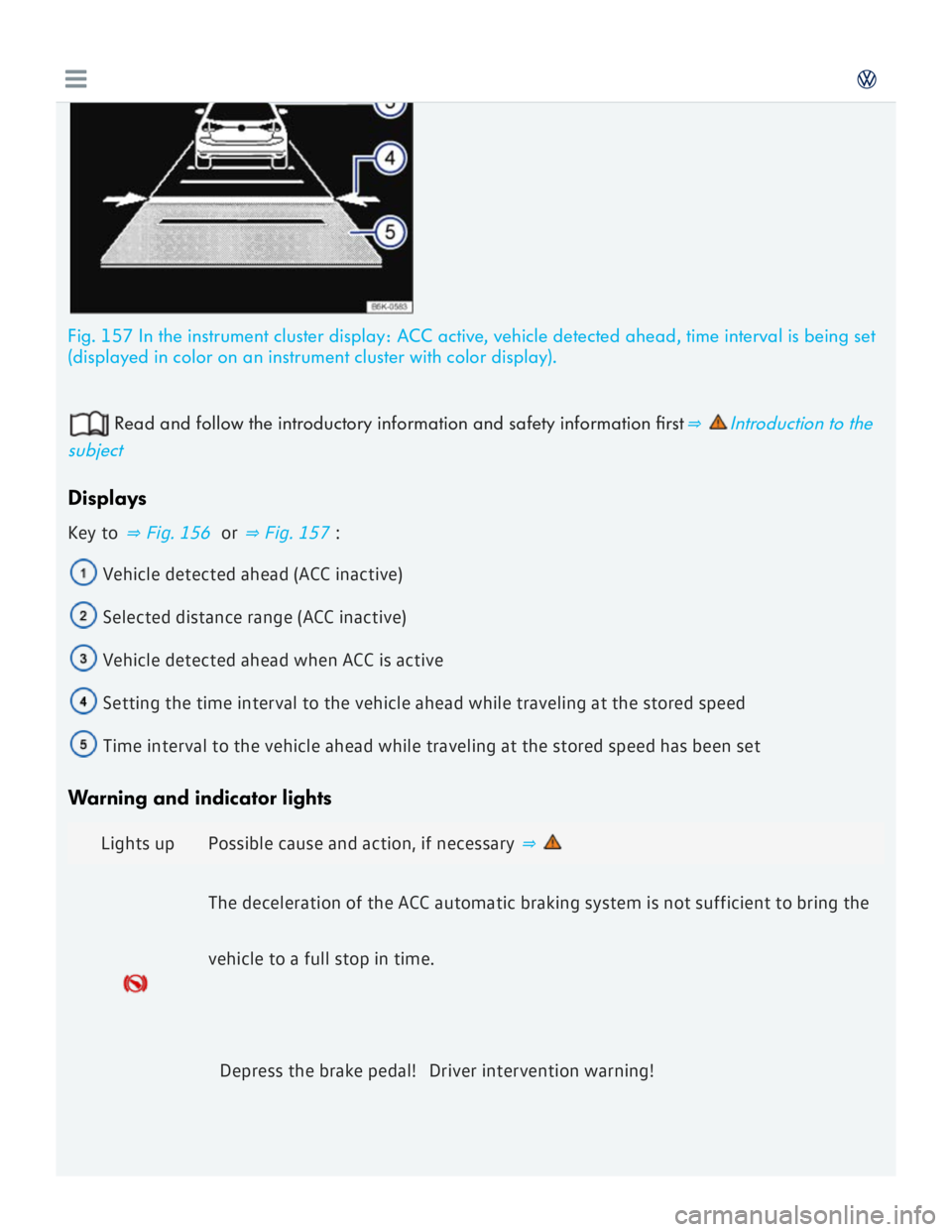 VOLKSWAGEN GOLF 2017  Owners Manual 