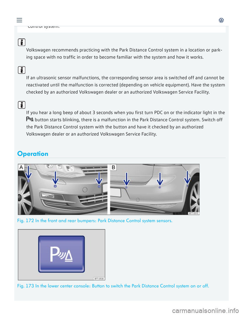 VOLKSWAGEN GOLF 2017  Owners Manual 