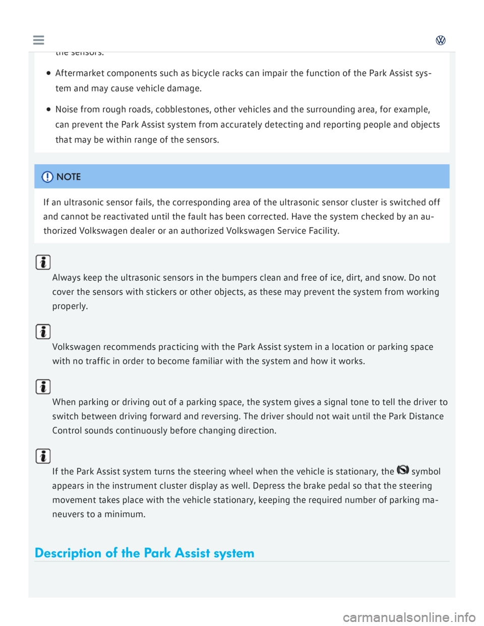 VOLKSWAGEN GOLF 2017  Owners Manual 