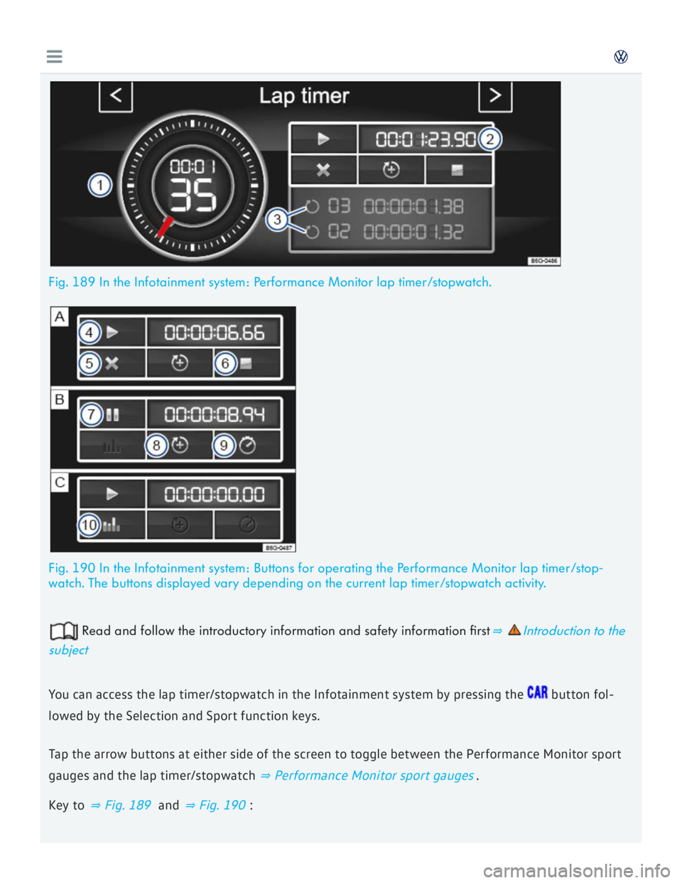 VOLKSWAGEN GOLF 2017  Owners Manual 